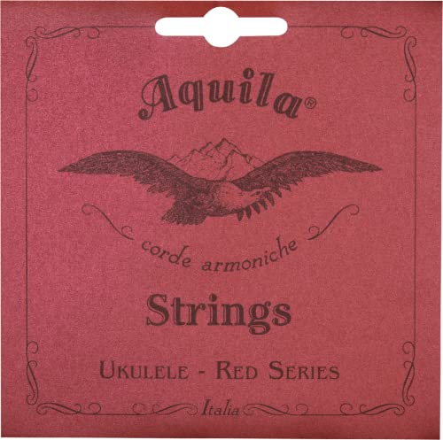 Aquila CAQ 86U 86U Konzert-Ukulele Red Series Tiefe G-Stimmung - Key of C - GCEA von AQUILA CORDE ARMONICHE