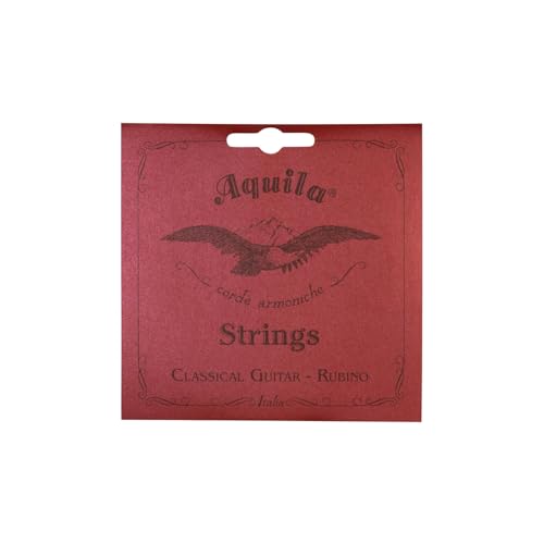 Aquila AQ C RS 134C Rubino Classic Guitar Set Normal Tension von AQUILA CORDE ARMONICHE