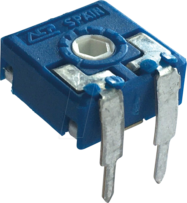 ACP 9-LRS 10K - Einstellpotentiometer, liegend, 10 kOhm, 9 mm von ARAGONESA DE COMPONENTES