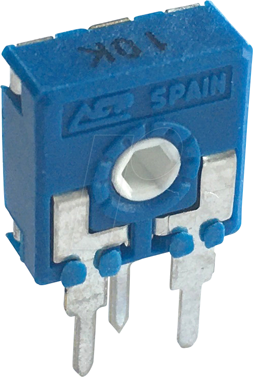 ACP 9-SRS 10K - Einstellpotentiometer, stehend, 10 kOhm, 9 mm von ARAGONESA DE COMPONENTES