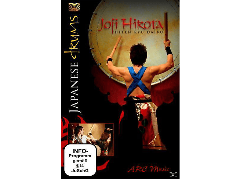 Hiten Ryu, Joji Hirota - Japanese Drums (DVD) von ARC MUSIC