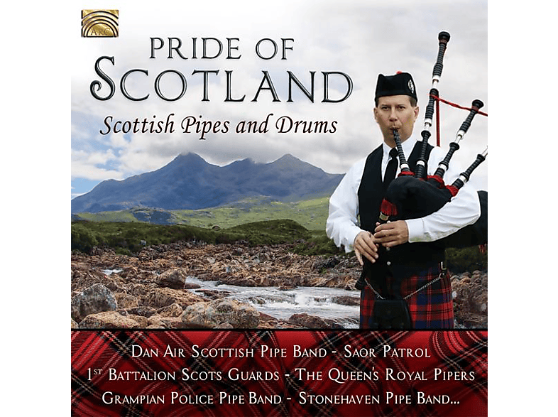 VARIOUS - Pride Of Scotland-Scottish Pipes & Drums (CD) von ARC MUSIC