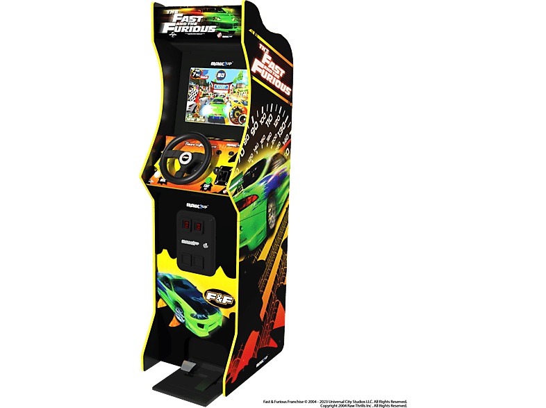 ARCADE 1UP The Fast and Furious Arcade Machine Spieleautomat von ARCADE 1UP
