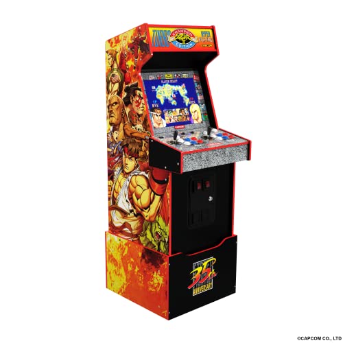 Arcade1Up STREET FIGHTER LEGACY 14 GAMES Wifi ENABLED ARCADE MACHINE von ARCADE1UP