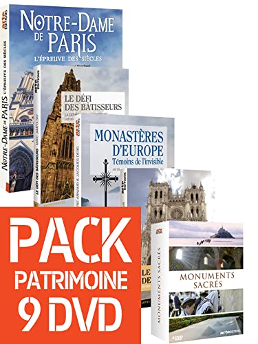 Pack patrimoine-8 dvd von ARCADES VIDEO
