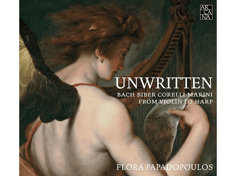 Flora Papadopoulos - Unwritten-Werke für Harfe Solo (CD) von ARCANA