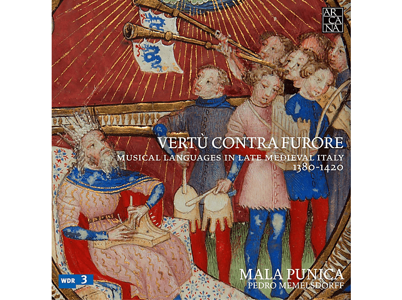 Pedro Memelsdorff, Ensemble Mala Punica - Vertu Contra Furore (CD) von ARCANA