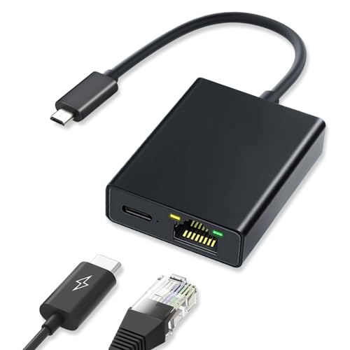 ARCELI Micro USB auf Ethernet Adapter für Fire TV Stick Tragbarer Netzwerkadapter USB auf RJ45 Ethernet 100 Mbps Adapter LAN Adapter Kompatibel mit fire tv Stick LAN Adapter(1 Stück) von ARCELI
