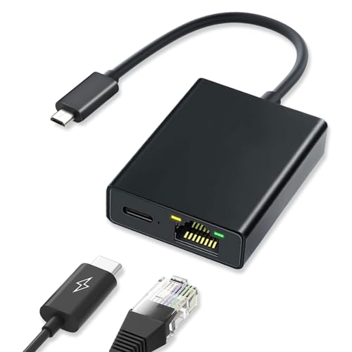 ARCELI Micro USB auf Ethernet Adapter für Chromecast und TV Stick Tragbarer Netzwerkadapter USB auf RJ45 Ethernet 100 Mbps Adapter LAN Adapter Kompatibel mit fire tv Stick LAN Adapter (2 Stück) von ARCELI