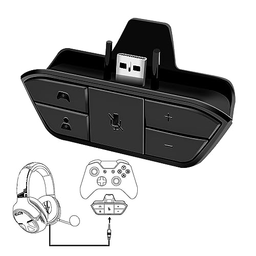 ARCELI Xbox Headset Adapter, Xbox One Stereo Headset Adapter, Xbox Controller Adapter, Game Chat Audio Adapter für Xbox One/One S/Series S/X Controller, Xbox ONE Zubehör von ARCELI