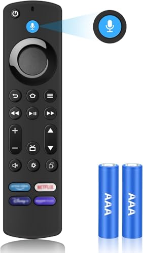Ersatz-Sprachfernbedienung (3nd GEN) Passend für Smart TV Stick (2. Gen & 3. Gen), Smart TV Cube (2. Gen & 3. Gen) mit Batterien von ARCELI