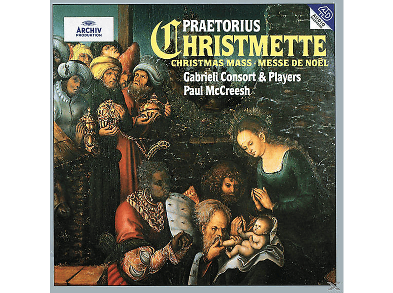Paul/gabrieli Consort Mccreesh - Christmette (CD) von ARCHIV PRO