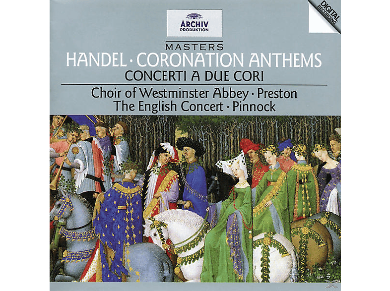 Preston Simon, Preston,Simon/Pinnock,Trevor/EC - Coronation Anthem/Concerti.A Due Cori (CD) von ARCHIV PRO