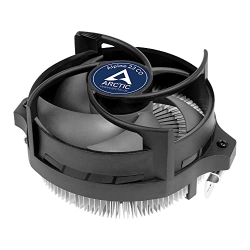 ARCTIC Alpine 23 CO - Kompakter AMD CPU Kühler für AM5 und AM4, Wärmeleitpaste MX-2 voraufgetragen, für Dauerbetrieb, Computer, PC - Schwarz ARCTIC Alpine 23 CO - Kompakter AMD CPU Kühler für AM5 und AM4, Wärmeleitpaste MX-2 voraufgetragen, für Dauerbetrieb, Computer, PC - Schwarz von ARCTIC