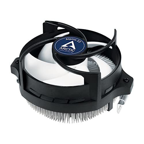 ARCTIC Alpine 23 - Kompakter AMD CPU Kühler für AM5 und AM4, Wärmeleitpaste MX-2 voraufgetragen, Computer, PC - Schwarz ARCTIC Alpine 23 - Kompakter AMD CPU Kühler für AM5 und AM4, Wärmeleitpaste MX-2 voraufgetragen, Computer, PC - Schwarz von ARCTIC