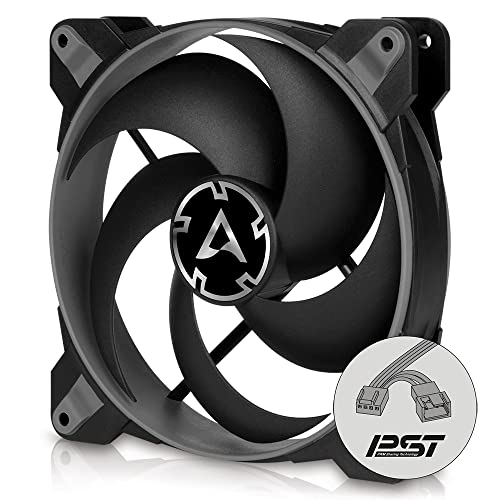 ARCTIC Bionix P120-120 mm Gaming Gehäuselüfter, PWM PST-Sharing-Funktion, Optimiert für statischen Druck, Kühler, RPM synchron, 200-2100 U/min. - Grau ARCTIC Bionix P120-120 mm Gaming Gehäuselüfter, PWM PST-Sharing-Funktion, Optimiert für statischen Druck, Kühler, RPM synchron, 200-2100 U/min. - Grau von ARCTIC