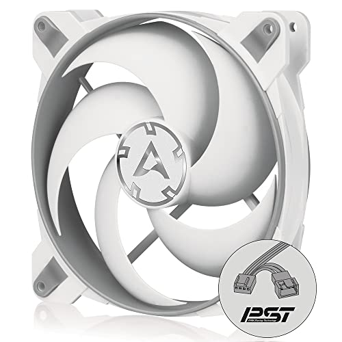 ARCTIC Bionix P140-140 mm Gaming Gehäuselüfter, PWM PST-Sharing-Funktion, Optimiert für statischen Druck, Kühler, RPM synchron, 200-1950 U/min. - Grau/weiß von ARCTIC