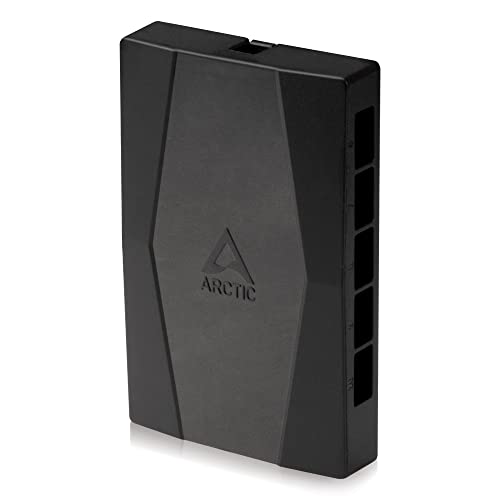 ARCTIC Case Fan Hub - 10-Fach PWM Lüfter-Verteiler mit SATA Power, Gehäuselüfter - Schwarz ARCTIC Case Fan Hub - 10-Fach PWM Lüfter-Verteiler mit SATA Power, Gehäuselüfter - Schwarz von ARCTIC