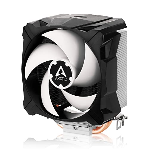 ARCTIC Freezer 7 X - Kompakter multikompatibler CPU Kühler, 100 mm PWM Fan, Intel & AMD kompatibel, Intel LGA 1700, 300-2000 RPM, voraufgetragene MX-4 Wärmeleitpaste von ARCTIC