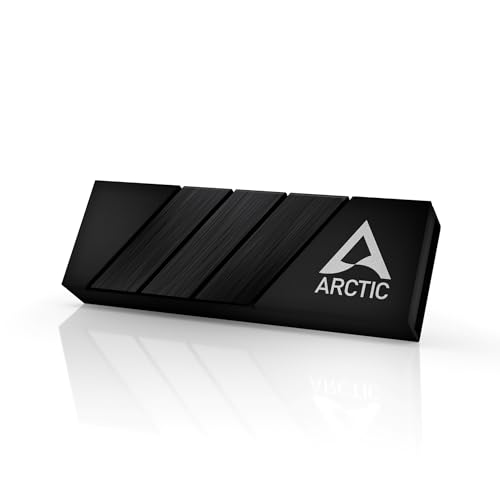 ARCTIC M2 Pro - Heatsink-Kühler für M.2 2280 SSD, mit ARCTIC TP-3 Wärmeleitpads, kompatibel mit PC & PS5, für doppelt und einseitig bestückte SSDs - Schwarz ARCTIC M2 Pro - Heatsink-Kühler für M.2 2280 SSD, mit ARCTIC TP-3 Wärmeleitpads, kompatibel mit PC & PS5, für doppelt und einseitig bestückte SSDs - Schwarz von ARCTIC