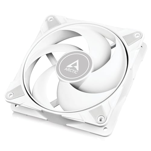 ARCTIC P12 Max - PC Lüfter, High-Performance 120 mm Gehäuselüfter, PWM-gesteuerte 400–3300 RPM, Optimiert für statischen Druck, 0dB-Mode - Weiß ARCTIC P12 Max - PC Lüfter, High-Performance 120 mm Gehäuselüfter, PWM-gesteuerte 400–3300 RPM, Optimiert für statischen Druck, 0dB-Mode - Weiß von ARCTIC