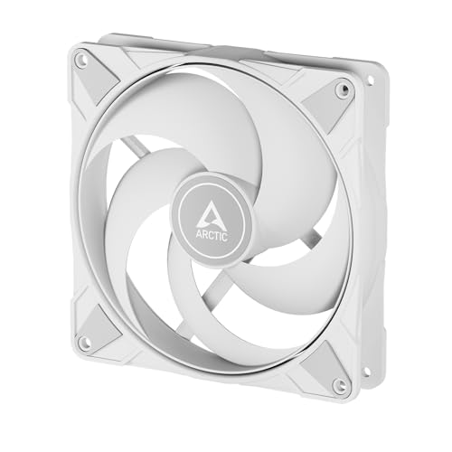 ARCTIC P14 Max - PC Lüfter, High-Performance 140 mm Gehäuselüfter, PWM-gesteuerte 400–2800 rpm, Optimiert für statischen Druck, 0dB-Mode - Weiß von ARCTIC