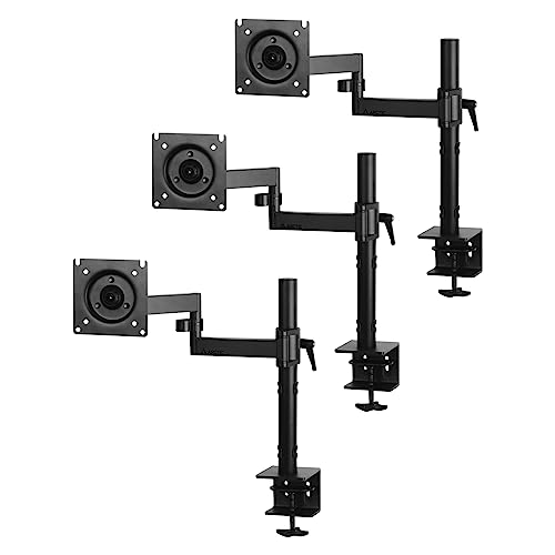 ARCTIC X1 (3er Bundle) - Monitor Halterung für bis zu 40"/43" Ultrawide, bis 10 kg pro Arm, VESA 75x75/100x100, neigbar, schwenkbar, höhenverstellbar - Schwarz von ARCTIC