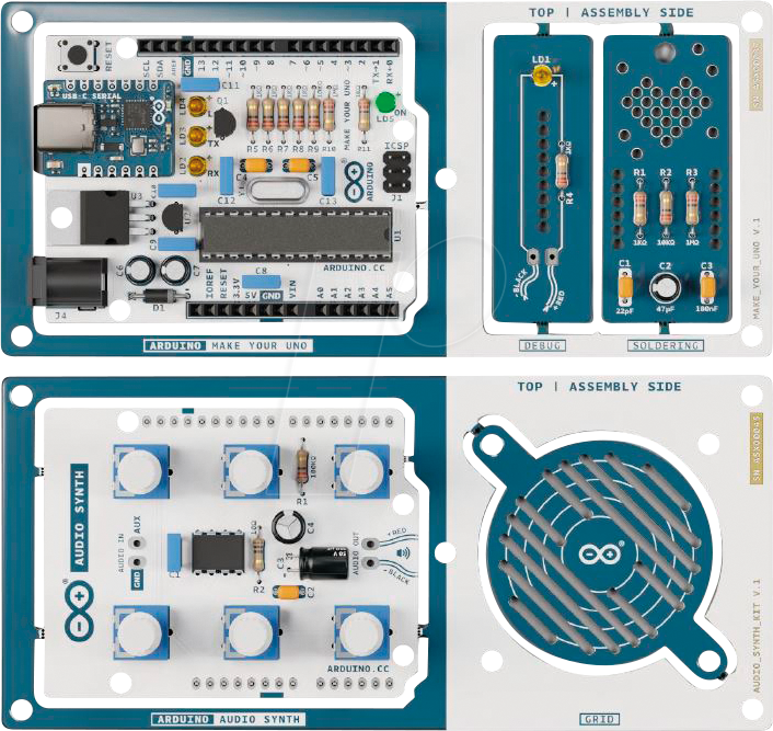 ARD MKR UNO KIT - Arduino - Make-your-UNO-Kit von ARDUINO