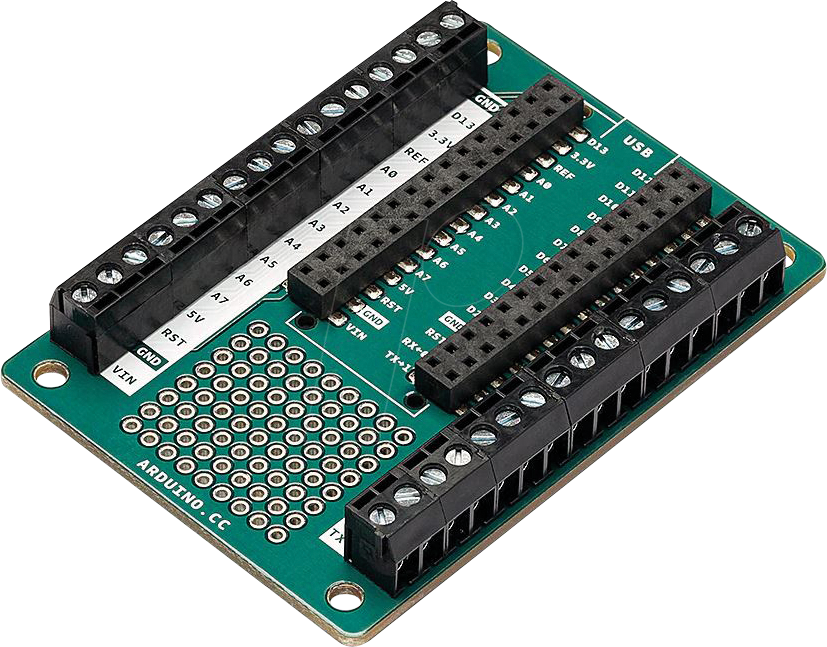 ARD NANO SCREW1 - Arduino Shield - Nano Screw Terminal-Adapter von ARDUINO