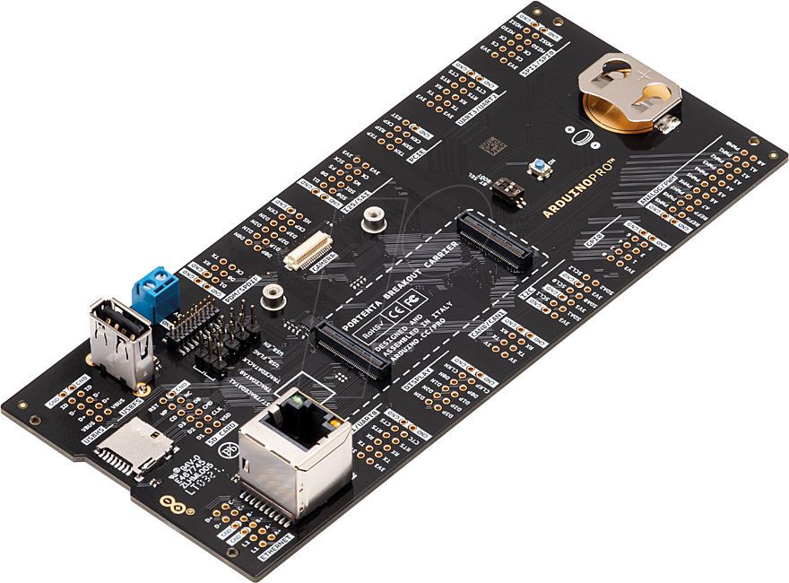 ARD SHD ASX00031 - Arduino Pro - Portenta Breakout Erweiterungsboard von ARDUINO