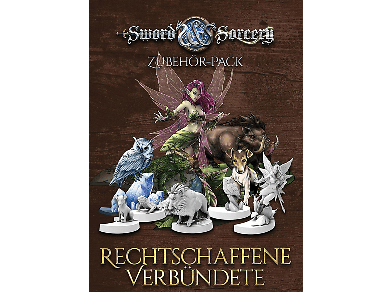 ARES GAMES Sword & Sorcery AC - Rechtschaffene Verbündete Brettspiel Mehrfarbig von ARES GAMES