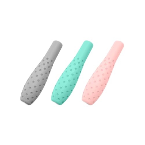 ARFUKA 3 Stück Silikon Schutzhülle Griff Kompatibel mit Apple Pencil 1. und 2. Generation Ergonomisches Design Stylus Pen Griffe von ARFUKA