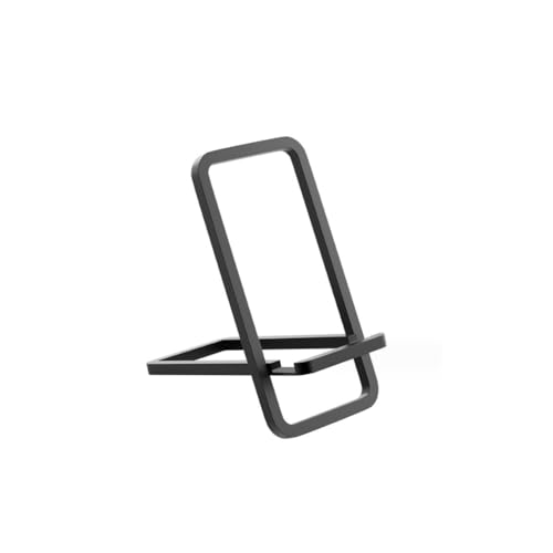 ARFUKA Handy Ständer Faltbarer Handy Halterung Handyhalter Dünne Handyhalterung Tisch Halter für Alle Smartphone Schwarz von ARFUKA