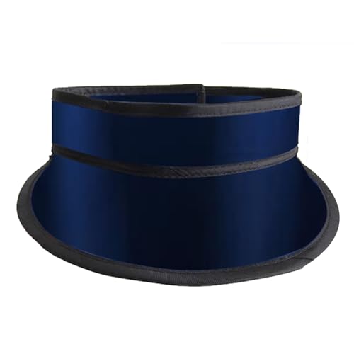 ARHEORMUH Bleischürze Dental X-ray Blei Schilddrüse Schild Kragen Strahlung Schutz Leichte Weiche Einstellbare Schutzschild(Dark blue,0.35mmpb) von ARHEORMUH