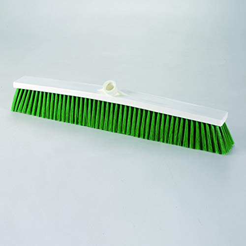 Aricasa Hygiene Products – 2013GT – Besen mit Schaft – 60 cm, grün – Faser von ARICASA
