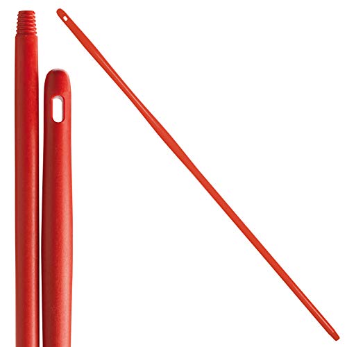 Aricasa Hygiene Products – Code 1039R – Griff aus Kunststoff, Monoblock, 145 cm, lebensmittelecht, Rot von ARICASA