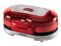Ariete 00C020500AR0, Rot, Rechteckig, Rost + Blech, 2 Zone(n), Scharnier, 1200 W von ARIETE