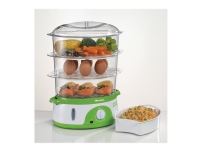 Ariete 00C091101AR0, 3 Korb/Körbe, Grün, Transparent, Weiß, Arbeitsplatte, Drehregler, Vorderseite, 9 l Ariete 00C091101AR0, 3 Korb/Körbe, Grün, Transparent, Weiß, Arbeitsplatte, Drehregler, Vorderseite, 9 l von ARIETE