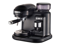Ariete 1318, Espressomaschine, 0,8 l, Kaffeebohnen, Gemahlener Kaffee, Eingebautes Mahlwerk, 1080 W, Schwarz Ariete 1318, Espressomaschine, 0,8 l, Kaffeebohnen, Gemahlener Kaffee, Eingebautes Mahlwerk, 1080 W, Schwarz von ARIETE
