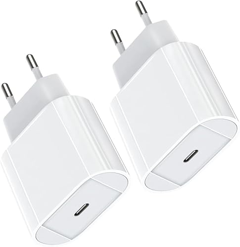 USB C Adapter 2-Packs,USB C ladegerät 30W Schnellladegerät [MFi Zertifizierung] USB C netzteil Type C stecker,kompatibel mit iPhone 15/15 Pro/15 Pro Max/15 Plus/14/13/12/11/iPad,Galaxy,Pixel,etc von ARINTUL