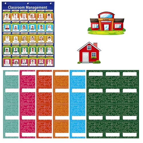 Anwesenheitstabelle für das Klassenzimmer, 74 Karten, Klassenzimmer-Anwesenheitstabelle – aufsteckbare Fotos, helfende Hände, Taschendiagramm für Vorschule, Sonntag, Schule, Kindertagesstätte, "Who Is Anwesenheitstabelle für das Klassenzimmer, 74 Karten, Klassenzimmer-Anwesenheitstabelle – aufsteckbare Fotos, helfende Hände, Taschendiagramm für Vorschule, Sonntag, Schule, Kindertagesstätte, "Who Is von ARIOU