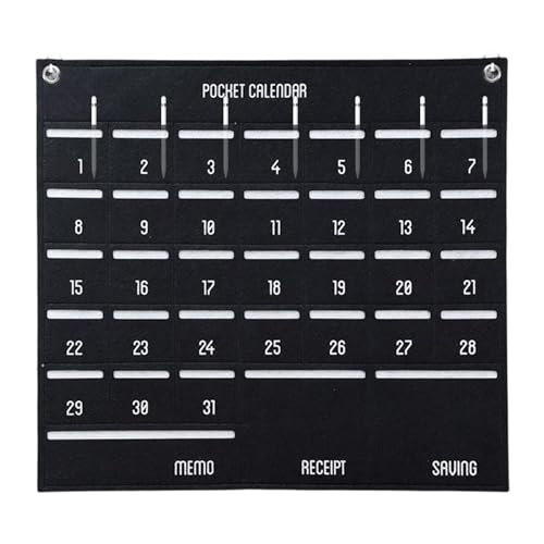 Aufbewahrungs-Organizer Wandkalender – Wandmontierte Aufbewahrungstasche mit Taschen | 2025 Wochen-/Monatsplaner für Wohnzimmer, Schlafzimmer, Küche und Büro | Stoff-Wand-Organizer mit Kalender Aufbewahrungs-Organizer Wandkalender – Wandmontierte Aufbewahrungstasche mit Taschen | 2025 Wochen-/Monatsplaner für Wohnzimmer, Schlafzimmer, Küche und Büro | Stoff-Wand-Organizer mit Kalender von ARIOU