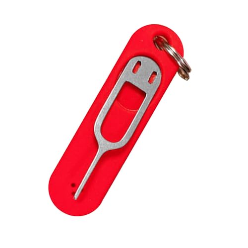 Auswerferwerkzeug - Nadelöffner Entfernen Werkzeuge für Karte | Abnehmbare Schlüsselanhänger Charm Card Tablett Auswerfen Stift, Kartenfach Eröffnung Werkzeug für Handy Smartphone Auswerferwerkzeug - Nadelöffner Entfernen Werkzeuge für Karte | Abnehmbare Schlüsselanhänger Charm Card Tablett Auswerfen Stift, Kartenfach Eröffnung Werkzeug für Handy Smartphone von ARIOU