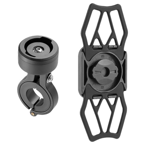 Fahrrad-Handyhalterung, Lenker-Handyhalterung, Silikon-Halterung, Fahrrad-Handyhalterung, Fahrrad-Telefonhalterung, Fahrrad-Telefonhalterung für Mountainbike von ARIOU