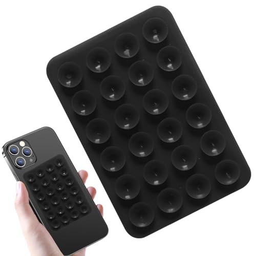 Handyhülle mit Saugnapf, selbstklebende Halterung, Freisprecheinrichtung Spiegeldusche Handyhalterung, Rutschfester Saugnapf Handyhalter für Küche, Badezimmer, Frisiertisch, Selfies und Video Handyhülle mit Saugnapf, selbstklebende Halterung, Freisprecheinrichtung Spiegeldusche Handyhalterung, Rutschfester Saugnapf Handyhalter für Küche, Badezimmer, Frisiertisch, Selfies und Video von ARIOU