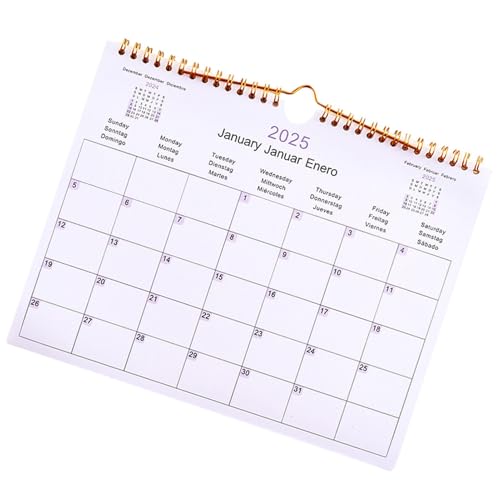 Jahres-Wandkalender 2025, Familienkalender, Monatsplaner, Familienfreundlicher Kalender 2025, Monatsplaner, 12-Monats-Planer, für Weihnachten, Meetings, Pläne Jahres-Wandkalender 2025, Familienkalender, Monatsplaner, Familienfreundlicher Kalender 2025, Monatsplaner, 12-Monats-Planer, für Weihnachten, Meetings, Pläne von ARIOU