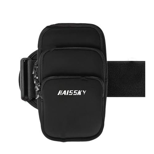Laufarmband | Handyarmband mit großer Kapazität, Handyhalterung zum Laufen, stabiles Handy-Armband mit verstellbarem Riemen Laufarmband | Handyarmband mit großer Kapazität, Handyhalterung zum Laufen, stabiles Handy-Armband mit verstellbarem Riemen von ARIOU