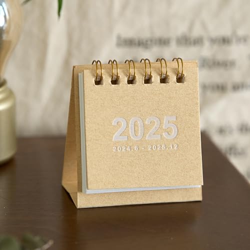 Tischkalender 2025, Familien-Steh-Kalender, Flip-Kalender, wöchentliche To-Do-Liste, Tischplaner, 18 Monate monatlicher Desktop-Kalender, niedlicher Tagesplaner, einfacher monatlicher Tischkalender 2025, Familien-Steh-Kalender, Flip-Kalender, wöchentliche To-Do-Liste, Tischplaner, 18 Monate monatlicher Desktop-Kalender, niedlicher Tagesplaner, einfacher monatlicher von ARIOU