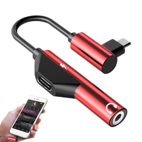 USB C auf Audiobuchse - USB C auf 3,5 mm Kopfhörer-Adapter und Ladegerät - Multifunktions-Stecker-Adapter für die meisten Smartphones USB C USB C auf Audiobuchse - USB C auf 3,5 mm Kopfhörer-Adapter und Ladegerät - Multifunktions-Stecker-Adapter für die meisten Smartphones USB C von ARIOU