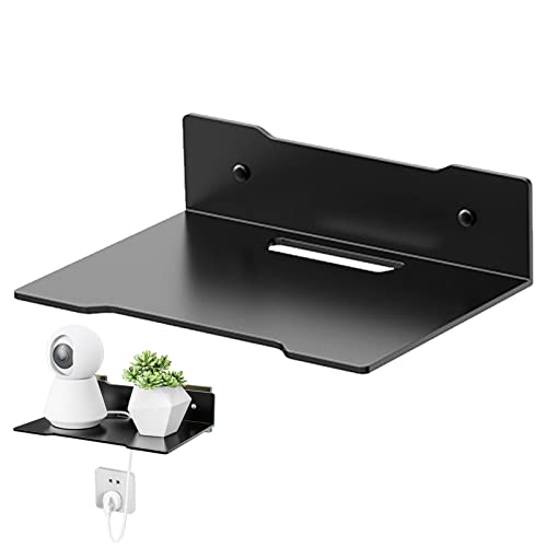 Wandhalterung, Kamerahalterung, Wandhalterung, schwebende Unterhaltungszentrale, Wandmontage, kleines Projektorregal, Metall, Router-Rack, AV- Wandhalterung, Kamerahalterung, Wandhalterung, schwebende Unterhaltungszentrale, Wandmontage, kleines Projektorregal, Metall, Router-Rack, AV- von ARIOU